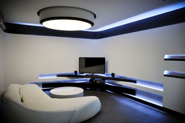 led light design for homes 33 ideas for ceiling lighting and indirect effects of led lighting beautiful OLNJXGX