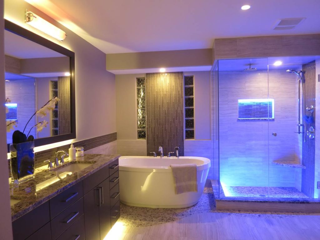 led light design for homes bathroom led lighting ideas IWDDLST