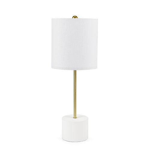 Modern Table Lamps cupcakes and cashmere elemental white stick table lamp IYPTANS