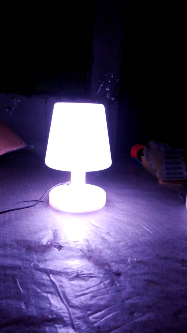 slonglight remote control cordless dimmable white led mood light table lamp  rechargeable PSKBGQK