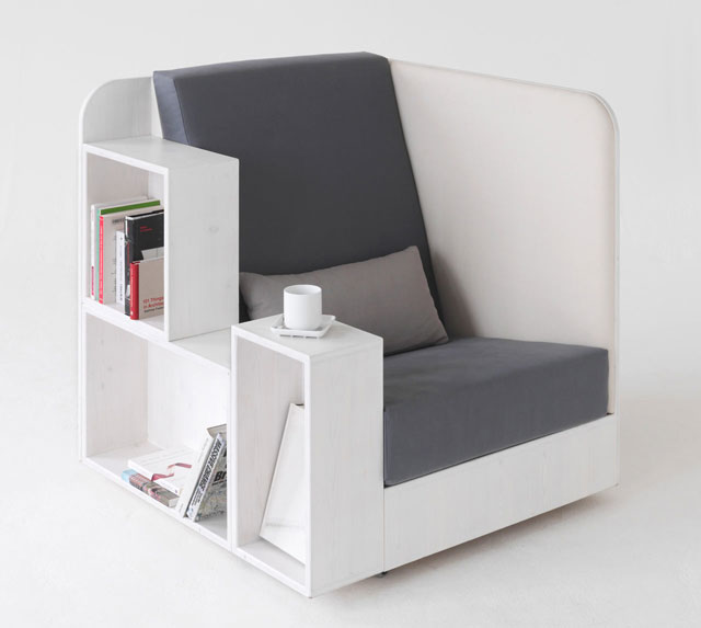 functional furniture 21. the library chair HVFVDPB