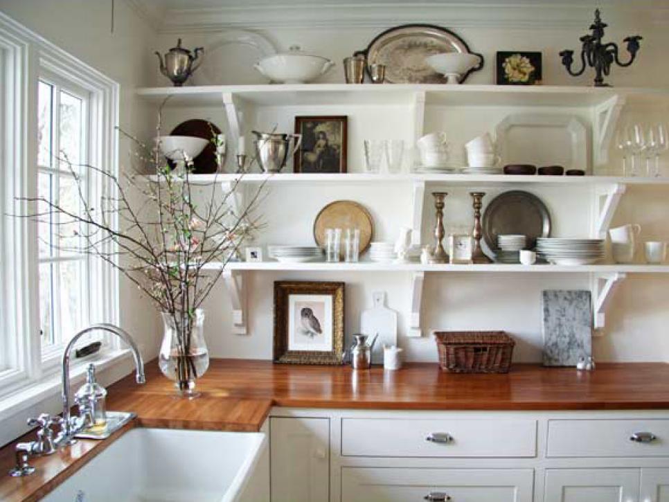 Kitchen shelf ideas related to: furniture kitchen shelves ... BAWXDFR