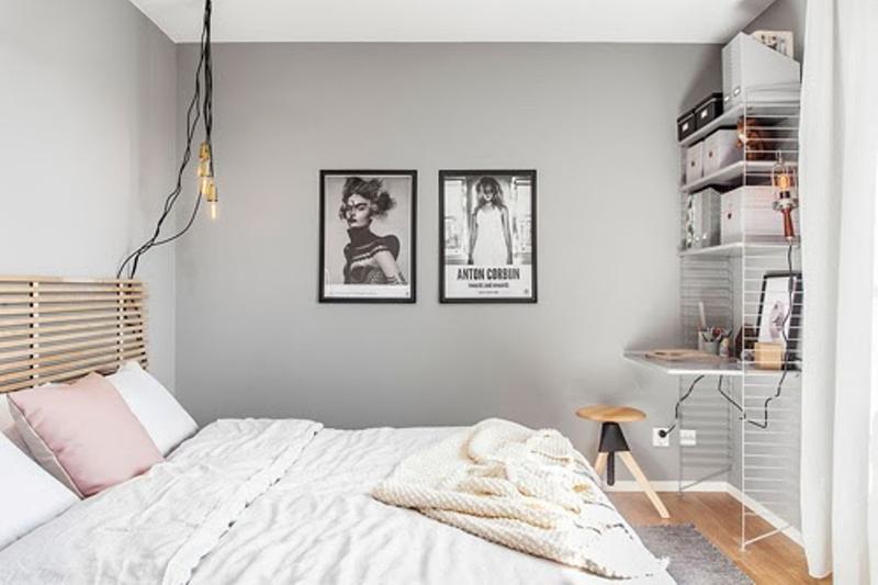 pastel color wall paint modern pastel gray bedroom GGHRYQY
