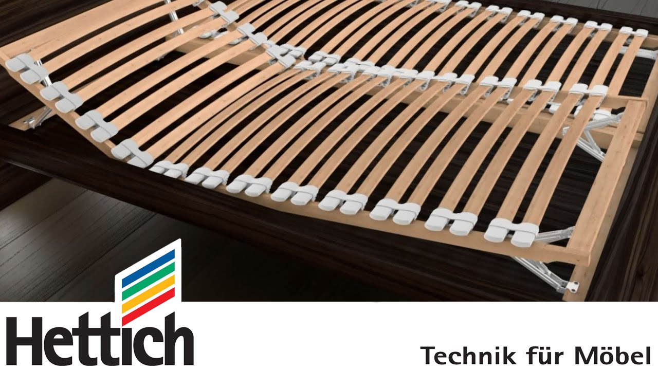 Adjustable slatted frames hettich multiflex: adjustable fitting for head- and foot sections of slatted  bed AUJLMSW