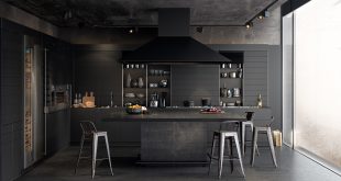 Black Kitchens 36 stunning black kitchens that tempt you to go dark for your next LGGJLOO