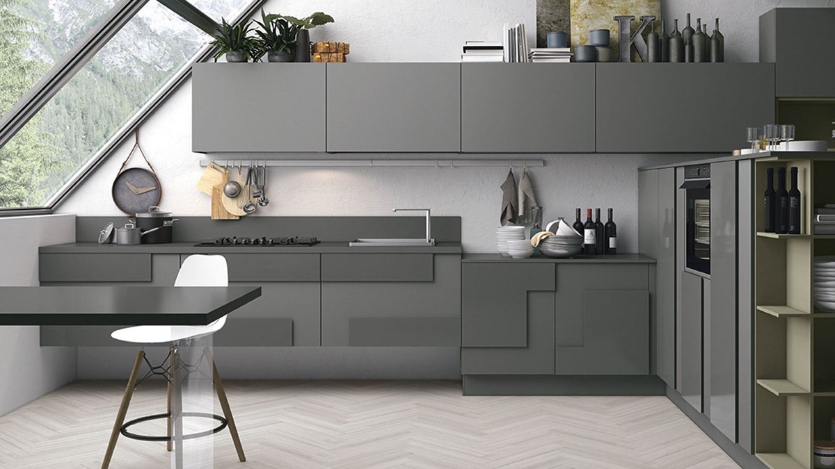 Gray Kitchens 40 gorgeous grey kitchens ETUQKXF