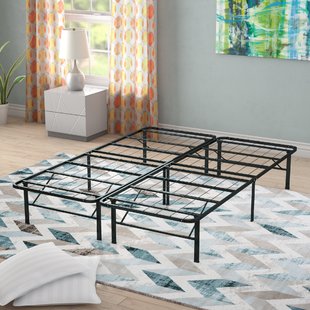 Metal beds in excess length gabriele platform heavy duty metal bed frame RFWLTEK