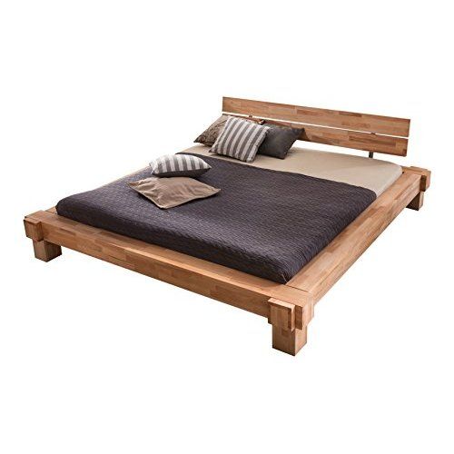 SAM® Holzbett Johann 180 x 200 cm mit Schubkästen Bett aus geölter