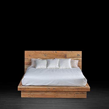 Amazon.com: Artemano 70 by 89 by 39-Inch Industrial Style Tan Bed