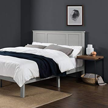 Amazon.com: Zinus Andrew Wood Country Style Platform Bed with