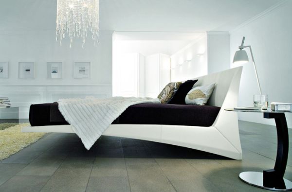 20 Beautiful Bedrooms With Floating Beds