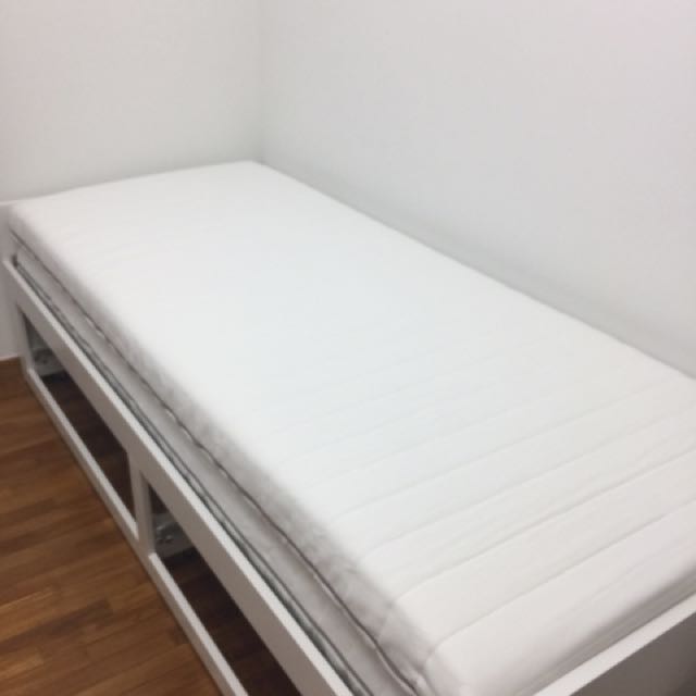 Brand new (just opened) IKEA Malfords 80*200 mattress, Furniture