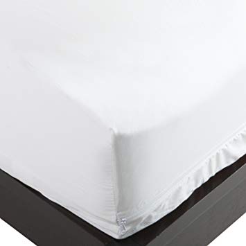 Allersoft 100-Percent Cotton Bed Bug, Dust Mite & Allergy Control Mattress  Protector,