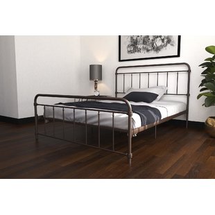 Full & Double Metal Beds You'll Love | Wayfair