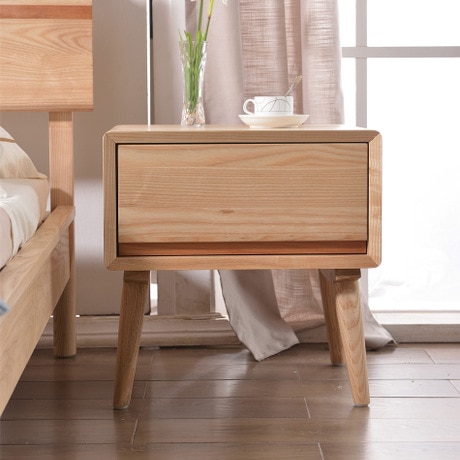 Nightstands Bedroom Furniture Home Furniture oak solid wood bedside