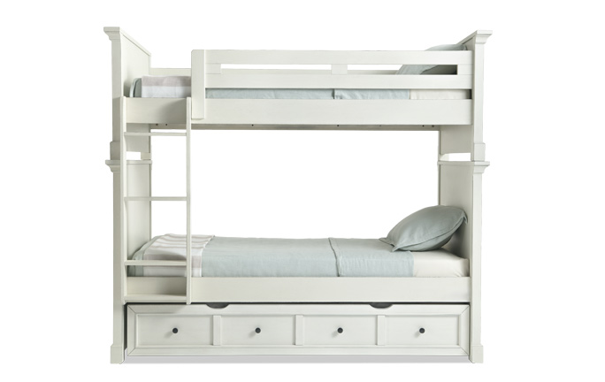 Julia Youth Bunk Bed With Trundle | Bob's Discount Furniture