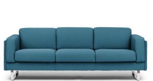 3 seater fabric sofa with fire retardant padding CAB | 3 seater sofa by  True Design