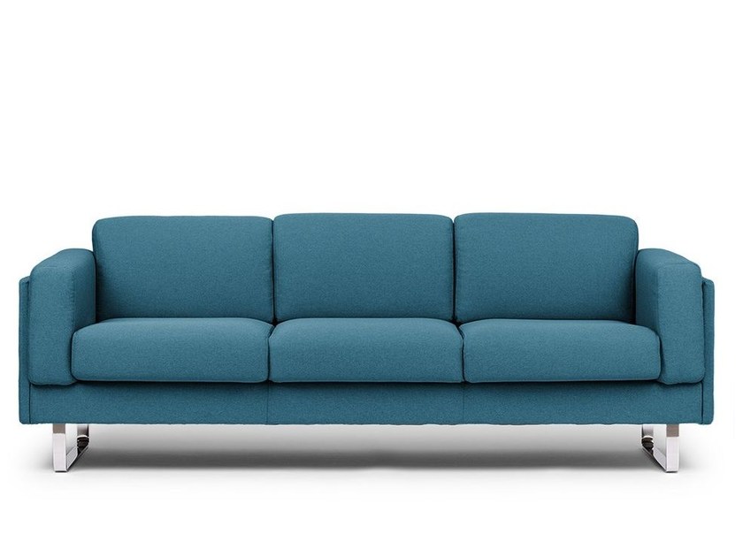 3 seater fabric sofa with fire retardant padding CAB | 3 seater sofa by  True Design