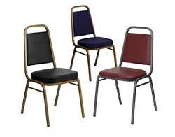 Trapezoid Back Banquet Chairs