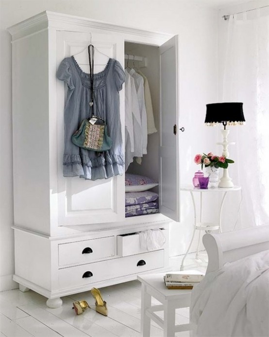 Clever wardrobe storage is a must have for any bedroom. It could be very  functional