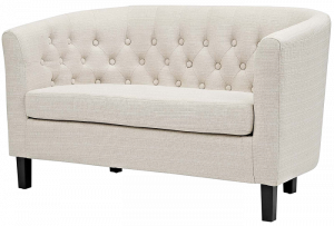 Modway Prospect EEI-2614 – Best For Small Spaces. Modway Prospect  Upholstered Contemporary Modern Loveseat