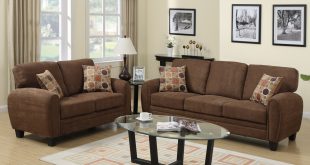 Brown Fabric Sofa and Loveseat Set - Steal-A-Sofa Furniture Outlet Los  Angeles CA