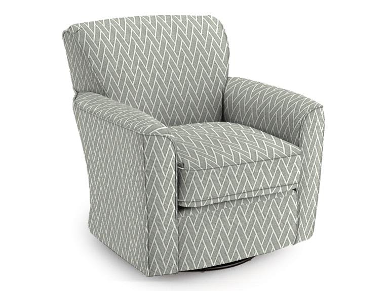 Best Chair Living Room Audrey Swivel Chair OACRBC2887A at American Factory  Direct