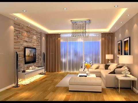 Luxurious Modern Living Room And Ceiling Designs Trend of 2018- Plan n  Design