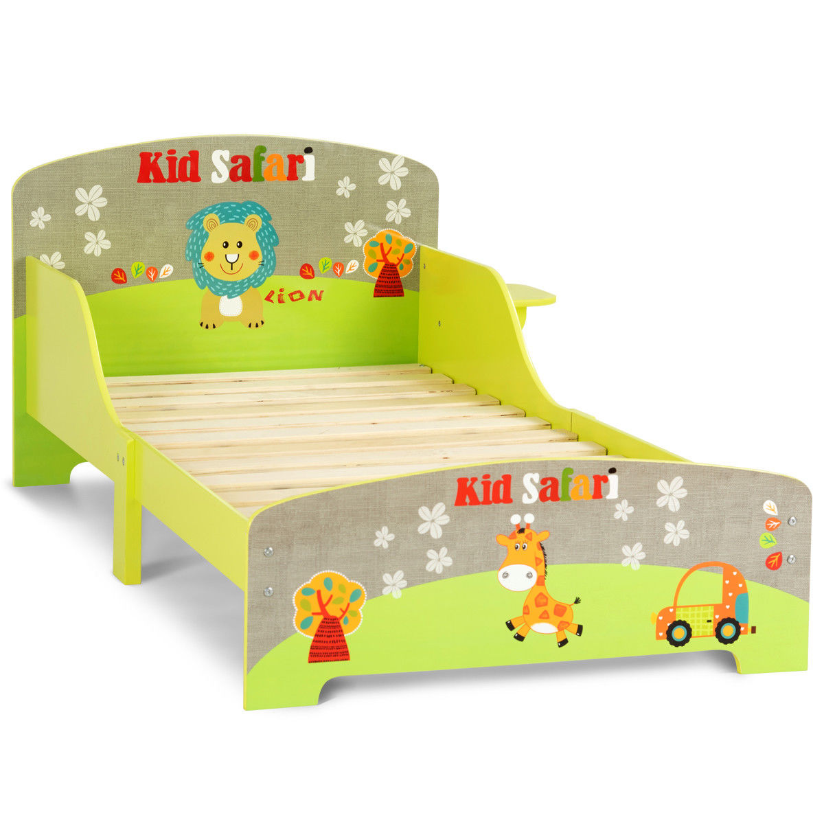 Goplus Kids Toddler Bed MDF Children Bedroom Boys and Girls Colorful  Furniture New 0
