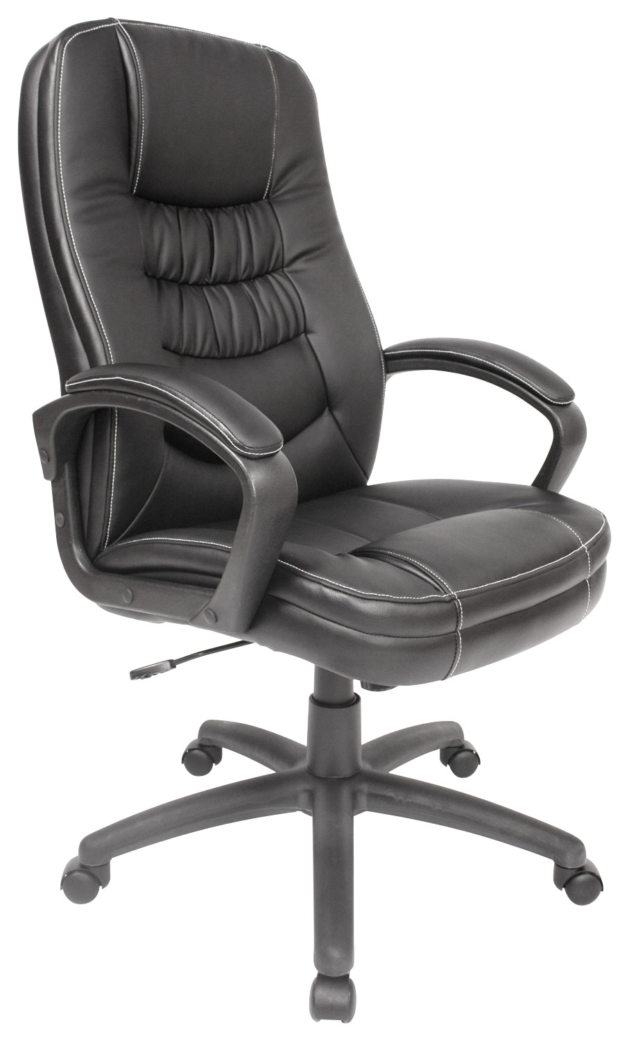 Comfort Products Inc. - Leather Executive Chair - Black - Larger Front