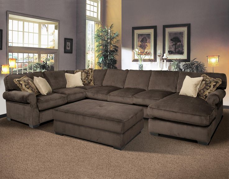 Awesome sectional sofas big and comfy grand island large, 7 seat sectional  sofa with right