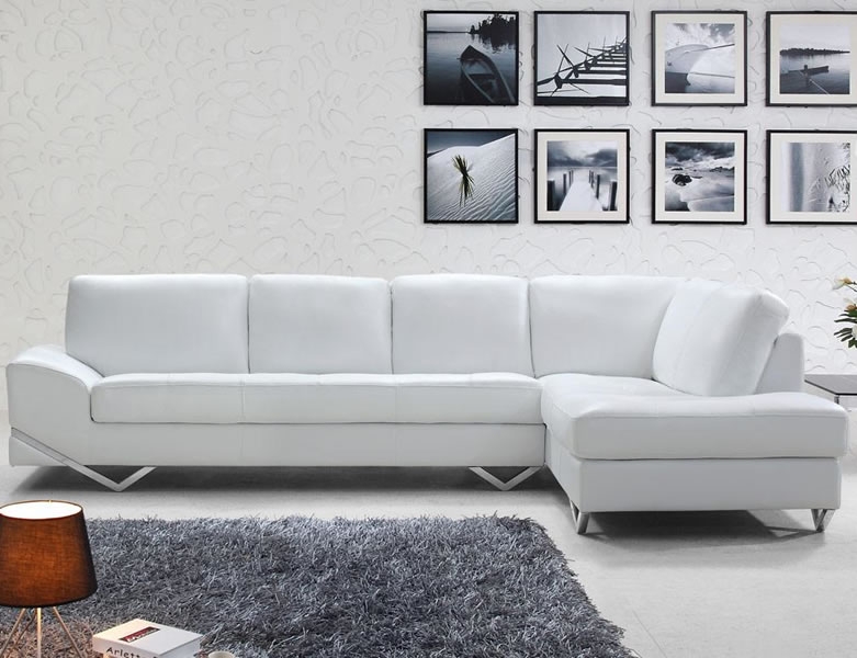 Cute Creative Of White Italian Leather Sofa Modern Italian Sectional