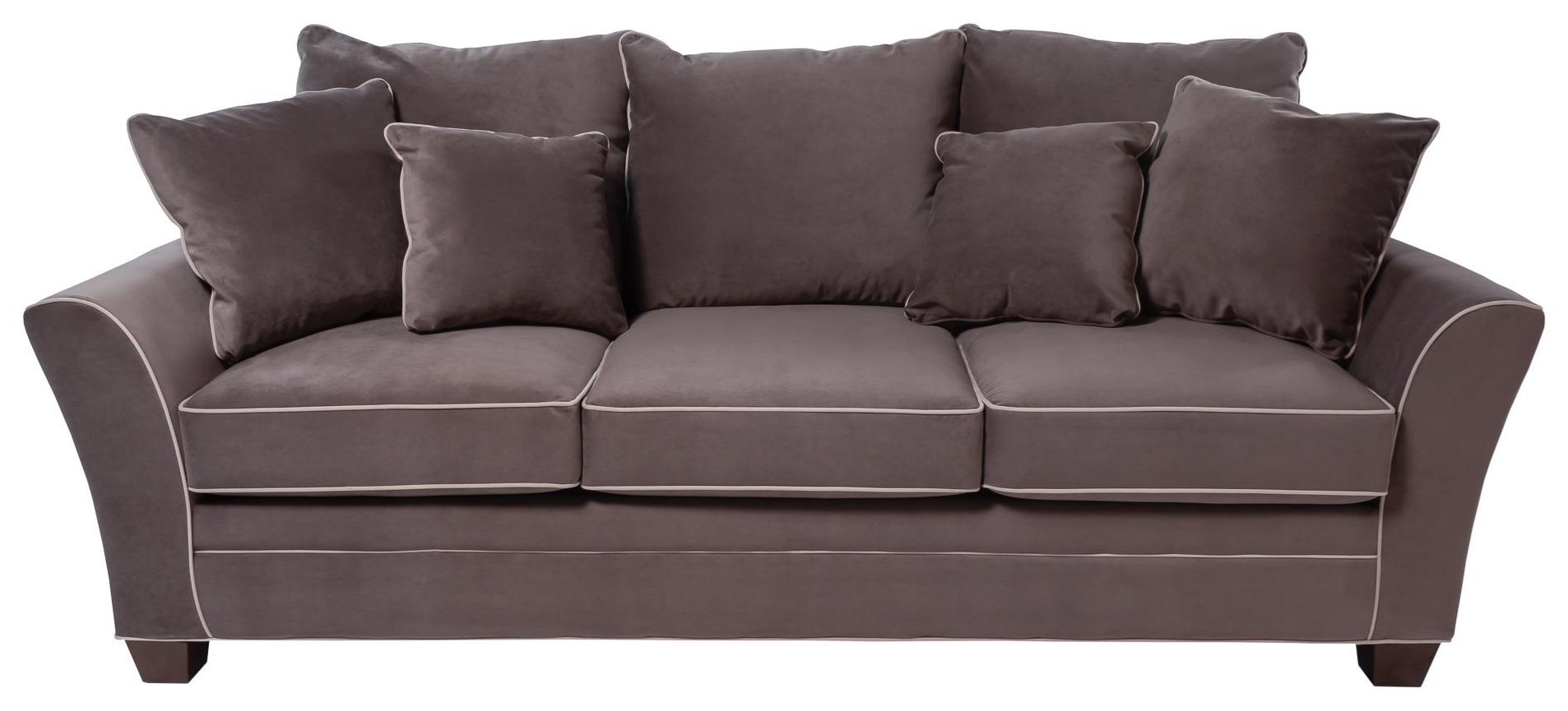 Encore Contemporary Sofa with Block Feet