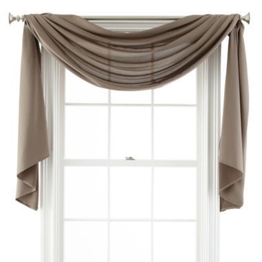 Scarf Curtains, Window Scarf, Window Drapes, Bedroom Windows, Window  Coverings, Sheer