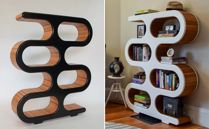 Mid Century Modernism Design Bookcase - Cool bookshelves
