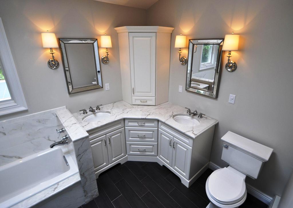 Corner Bathroom Vanity Ideas