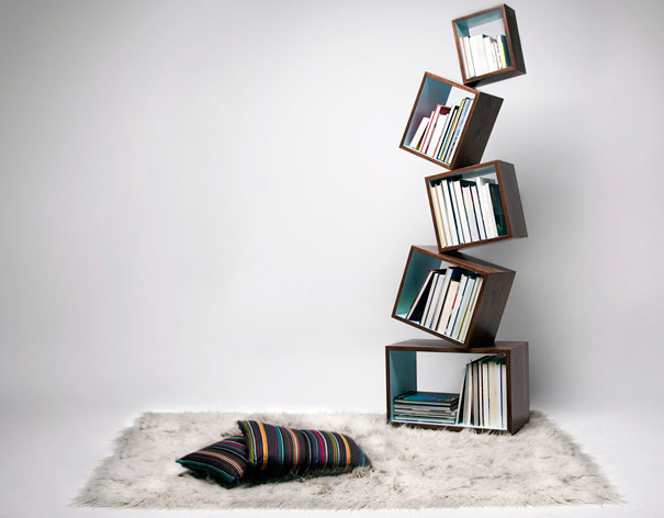 Malagana: Equilibrium Bookcase. “