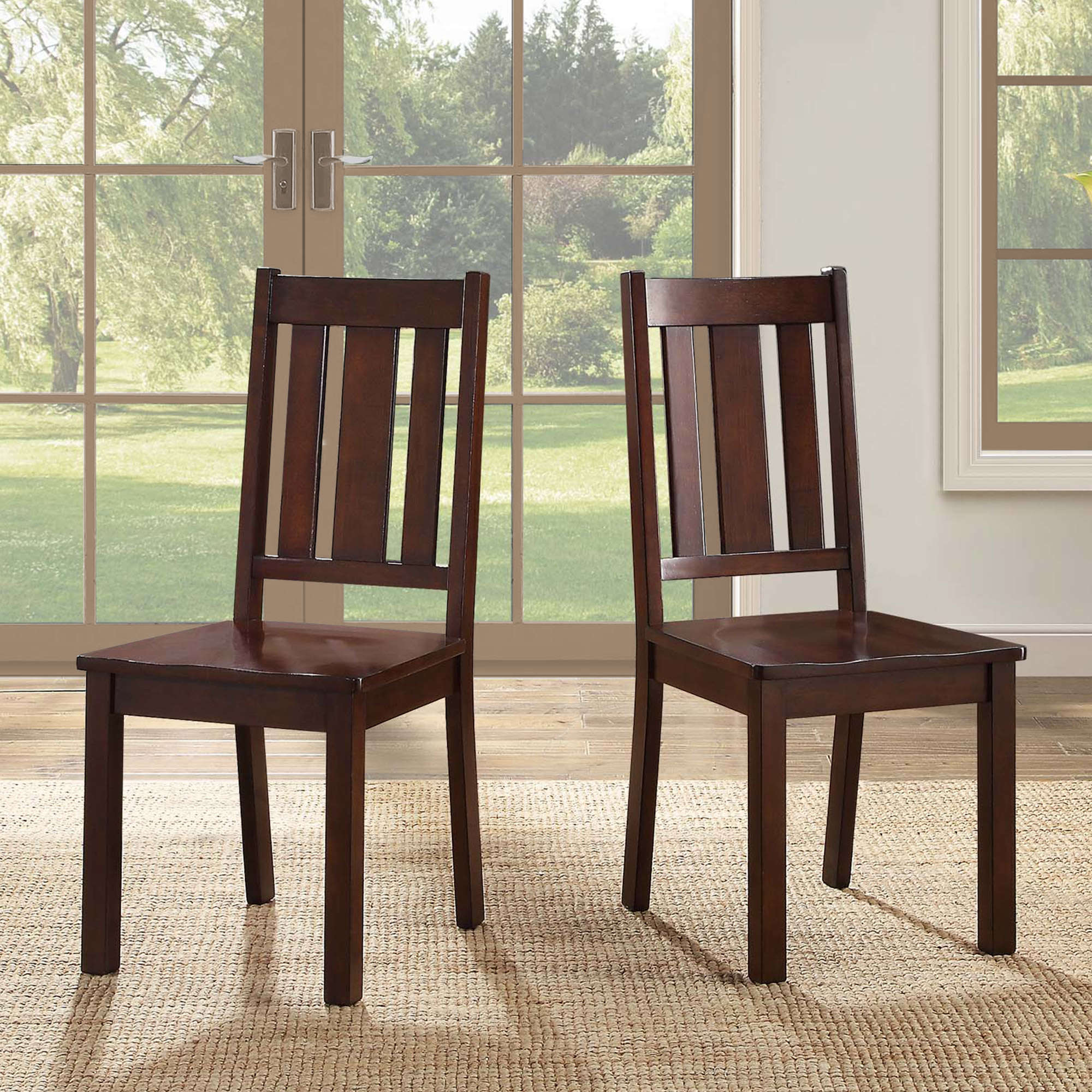 Better Homes and Gardens Bankston Dining Chair, Set of 2, Mocha -  Traveller Location