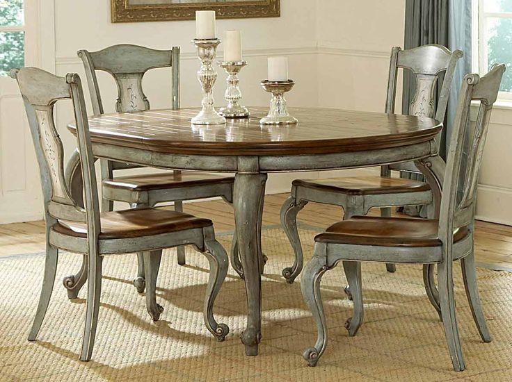 Paint a formal dining room table and chairs - Bing Images | Around the  house | Pinterest | Painted dining room table, Painted kitchen tables and Dining  room
