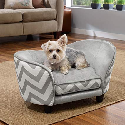 Enchanted Home Pet Snuggle Pet Sofa Bed, 26.5 by 16 by 16-Inch,
