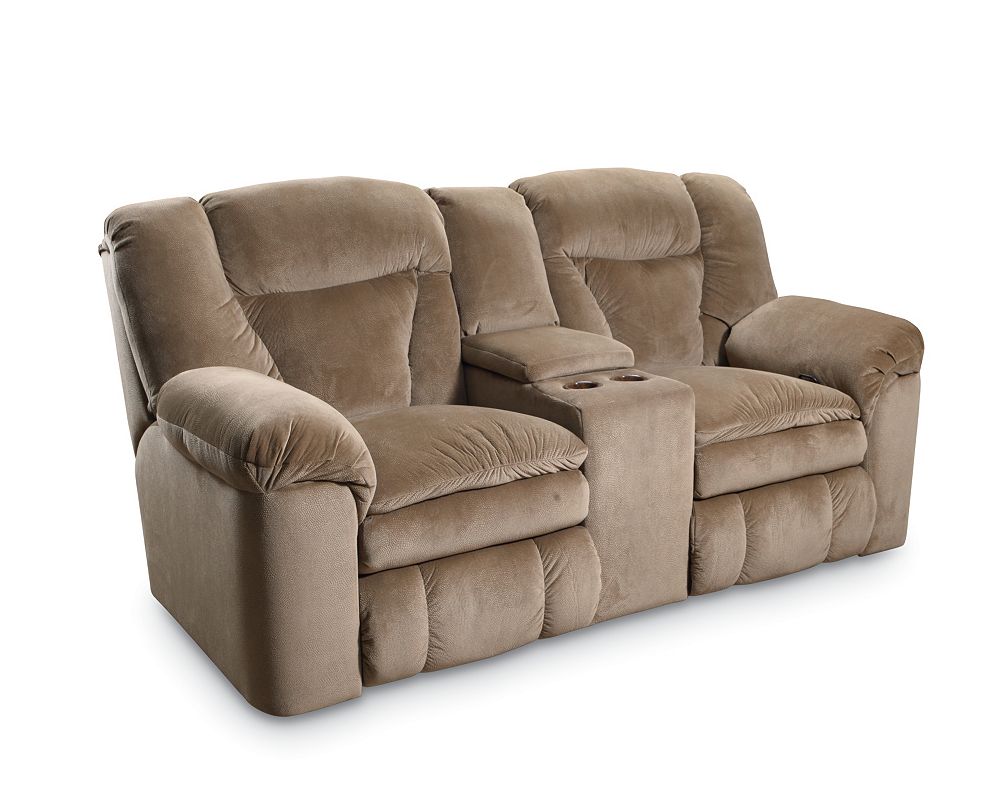 Double Recliner Loveseat With Console