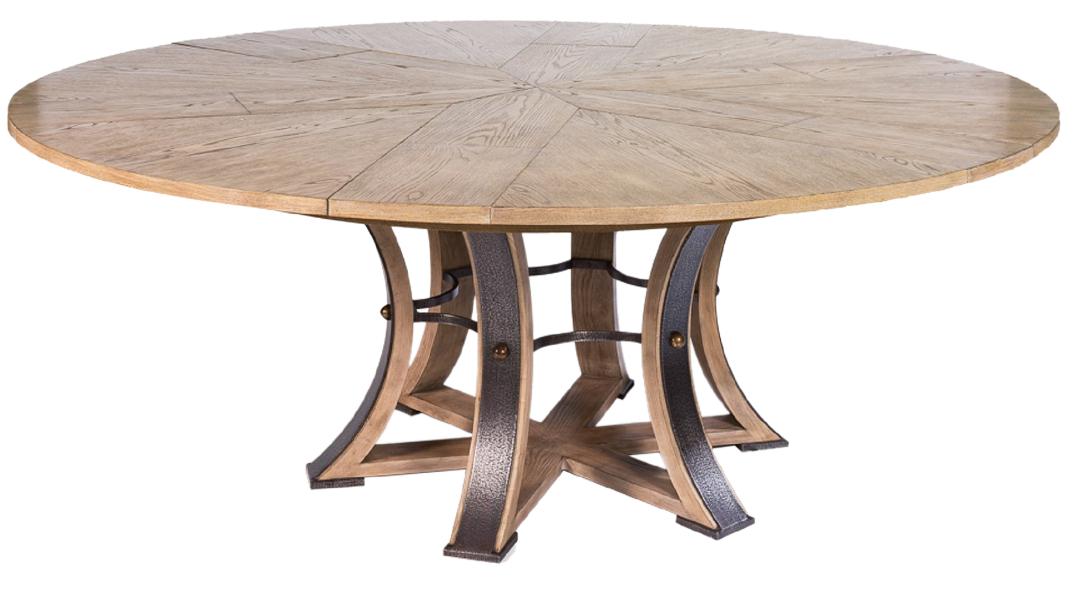 Expandable Dining Table - Transitional Organic Mid-Century Modern Dining  Room Tables - Dering Hall