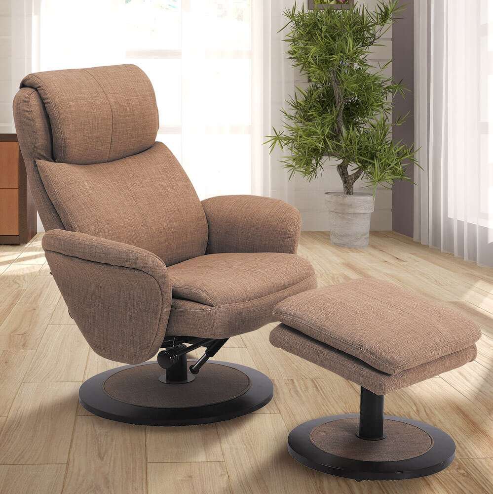 Contemporary recliners fabric recliners