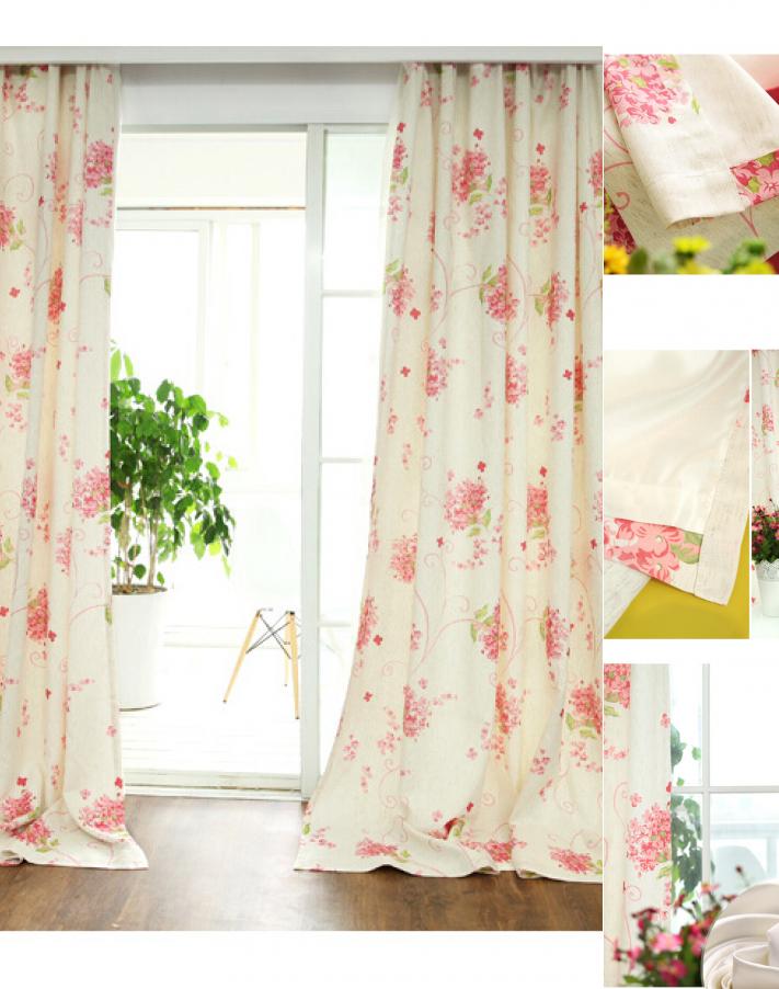 Floral Curtain