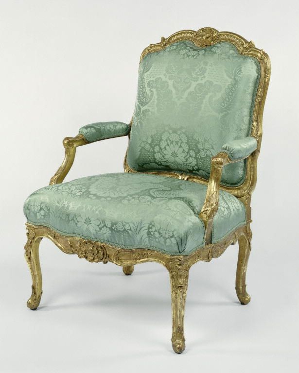 1750-1755 French Armchair at the J. Paul Getty Museum, Los Angeles