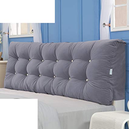 Traveller Location: JGXVUYKDFV Bed Soft Pack/Fabric headboard Cover/Tatami  Pillow/Double Cushion/Large backrest Cushion/Cushion-C  180x58x15cm(71x23x6): Home &