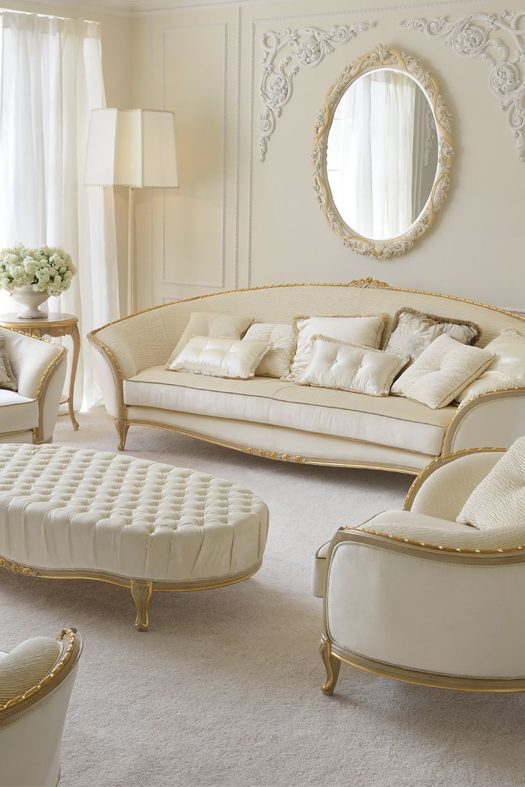 Our Luxury Italian Furniture Collection contains luxury pieces, soft lines  with palatial designs offering high quality classic Italian furniture with