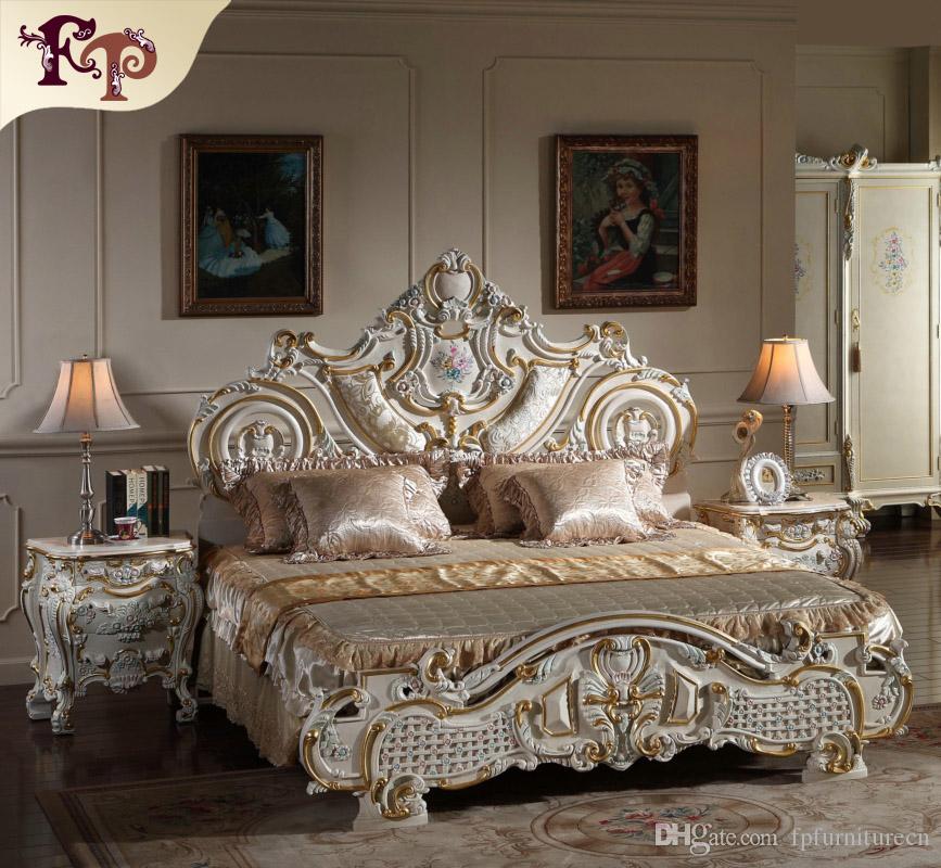 2019 French Rococo Classic European Furniture Solid Wood Baroque Leaf  Gilding Bed Luxury Italian Furniture From Fpfurniturecn, $3710.56 |  Traveller Location