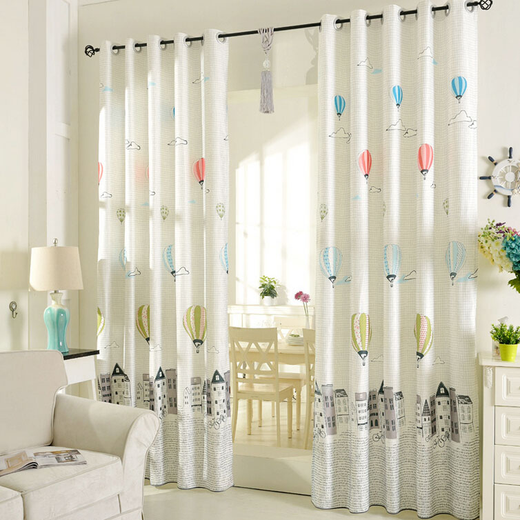 Printed-Air-Balloon-Pattern-Beige-PolyCotton-Blend-Kids-Curtains -CMT17001-1.jpg