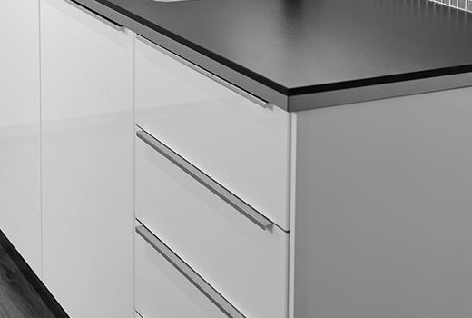 BLANKETT handgreep, aluminium IKEA Kitchen door handles & knobs